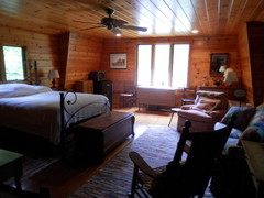Bedroom above garage