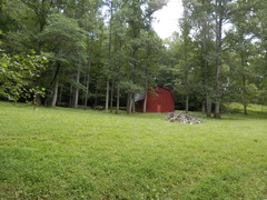 Barn and pasture