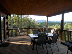 View from back deck